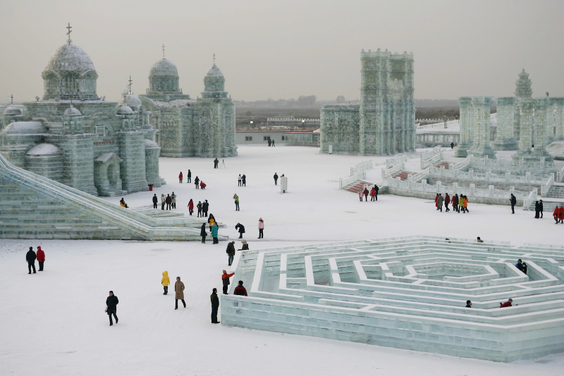 Illustration for article titled The Most Magnificent Ice Castles in the World